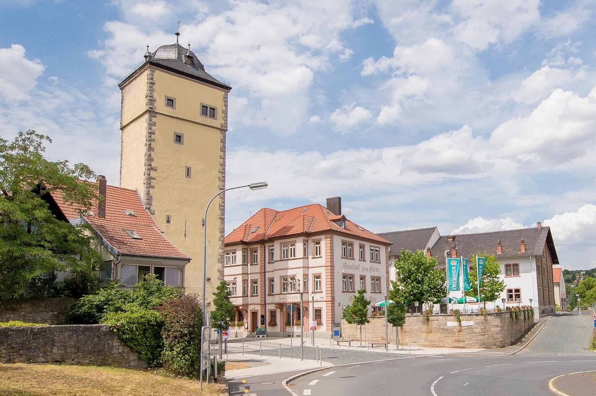 Отель Gasthof Baren Оксенфурт Экстерьер фото